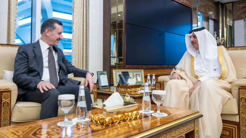 استقبال نائب وزير الداخلية المُكلف السفير التركي