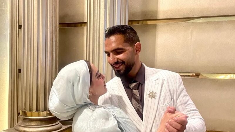 الريس إسلام مسعد رجب والأستاذة جهاد عبد الناصر يحتفلان بزفافهما وسط أجواء من المحبة والفرحة